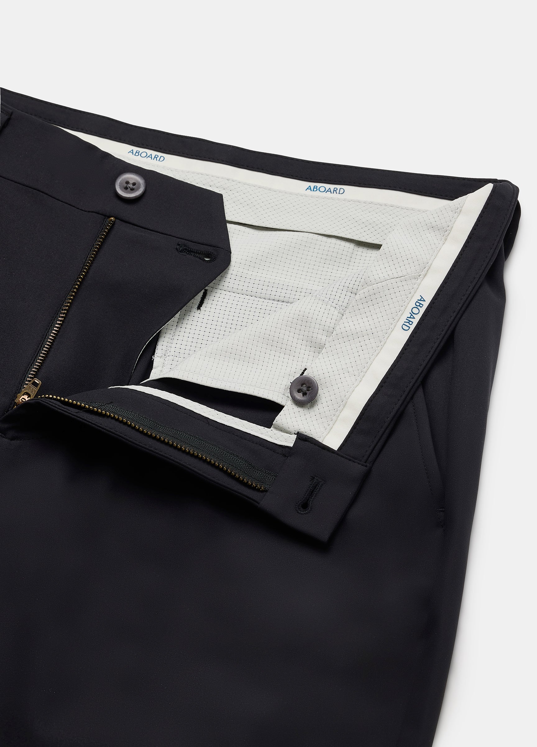 Positano Travel Chino in Black – Elegant, Breathable & Crease-Free for Work, Travel & Play #color_black