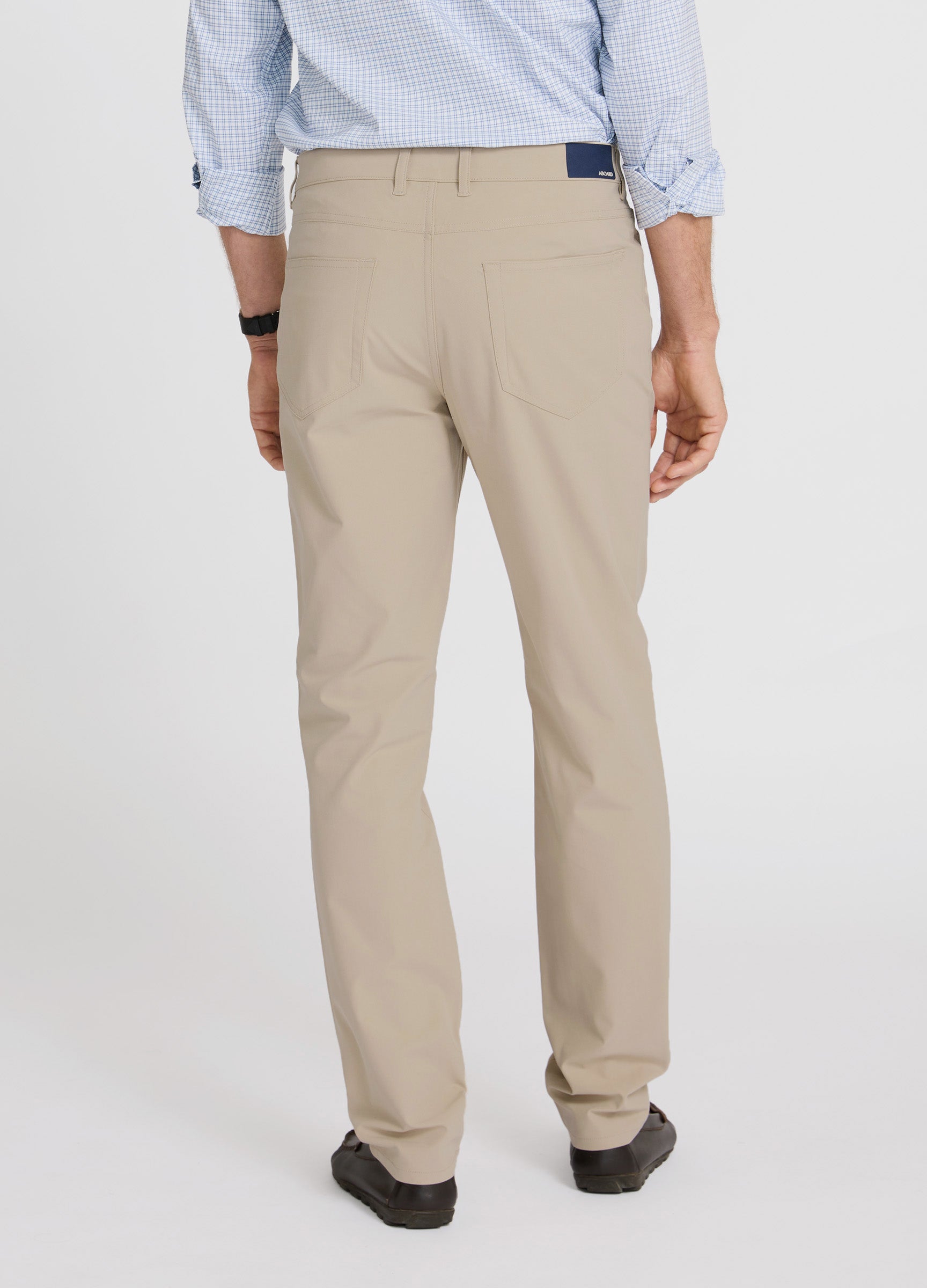 Four Seasons Travel Pant in Sand – 5 Pocket Travel Essential #color_sand